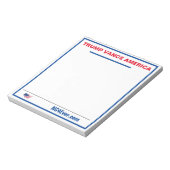 Bloc-notes TRUMP VANCE AMERICA (Tourné)