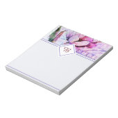 Bloc-notes tulipe aquarelle (Tourné)