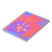 Bloc-notes Tulipe fluorescent (Tourné)