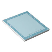 Bloc-notes Turquoise Crystal Confetti 5,5 po x 6 p (Incliné)