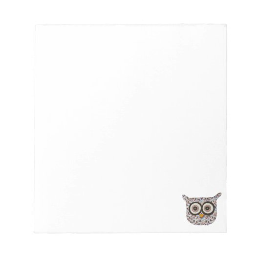 Bloc-notes Tweed Owl (Devant)