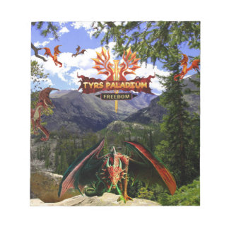 Bloc-notes Tyrs Paladium Red Dragons