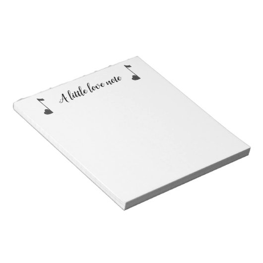 Bloc-notes Un peu amoureux (Incliné)