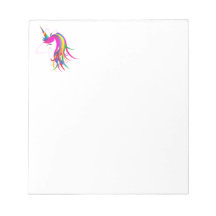 Bloc-notes Unicorne