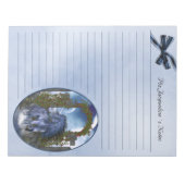 Bloc-notes Unicorne 1 bleu 11x8,5 (Devant)