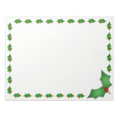 Bloc-notes vacances Holly (Devant)