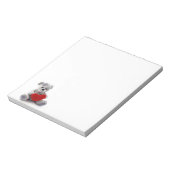 Bloc-notes Valentine Teddy Bear (Tourné)