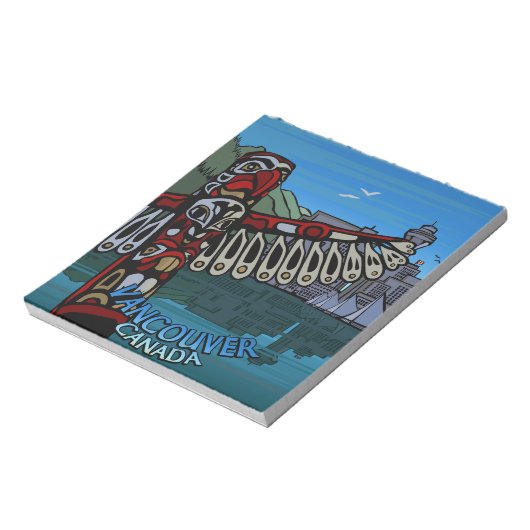 Bloc-notes Vancouver Souvenir d'art autochtone (Tourné)
