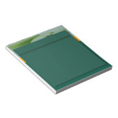 Bloc-notes vert Apple (Incliné)