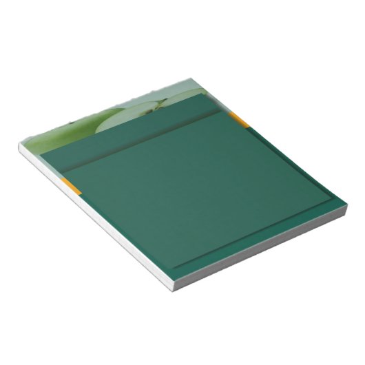 Bloc-notes vert Apple (Incliné)