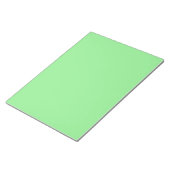 Bloc-notes vert clair frais pour les notes quotidi (Incliné)