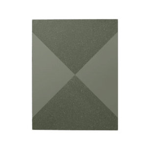 Bloc-notes vert mousse diamant fractionné - person