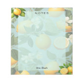 Bloc-notes vierge Lemon Life (Devant)