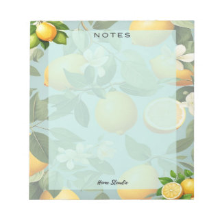 Bloc-notes vierge Lemon Life