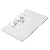 Bloc-notes vintage Alice au pays des merveilles (Incliné)