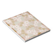 Bloc-notes vintage Floral personnalisé (Incliné)