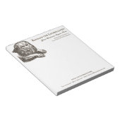 Bloc-notes vintage Lion élégant (Incliné)