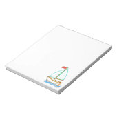 Bloc-notes Voilier Coloré 1 (Tourné)