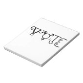 Bloc-notes VOTE (Tourné)