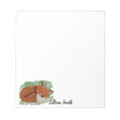 Bloc-notes Watercolor Fox (Devant)