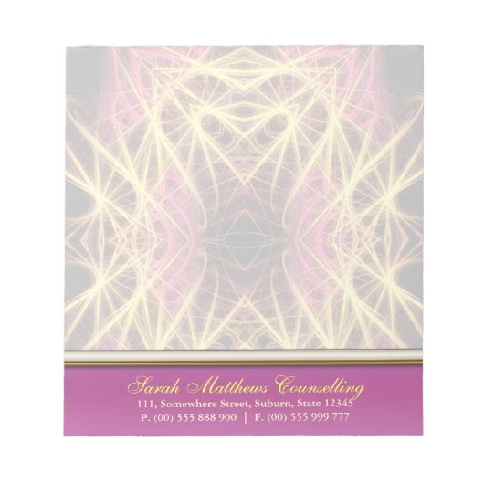 Bloc-notes Web Love Fractal Art (Devant)