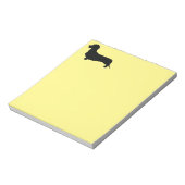 Bloc-notes Wire Hair Dachshund (Tourné)