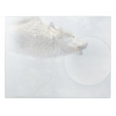Bloc-notes Wolf Blue Moon 8,5X11 (Devant)