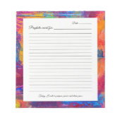 Bloc-notes Word prophétique (Devant)