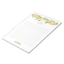 Bloc-notes XL pour chat Orange Tree