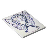 Bloc-notes Zebra Strike Awareness Ribbon Angel Art (Incliné)