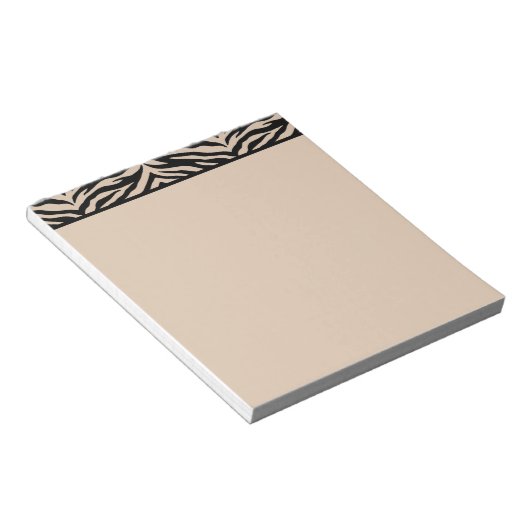Bloc-notes - Zèbre (Incliné)