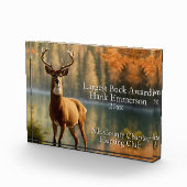 Bloc Photo 12 points Buck à l'automne 5 lignes (Droite)