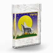 Bloc Photo 12 Tribus d'Israël Benjamin Art bloc acrylique (Gauche)