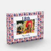 Bloc Photo 18e anniversaire Keepsaké | DRAG AMÉRICAIN (Gauche)