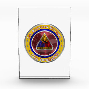 Bloc Photo 1re division blindée "Old Ironsides"