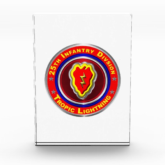Bloc Photo 25e division d'infanterie "Foudre tropicale" (Devant)