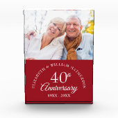 Bloc Photo 40e anniversaire du Mariage de Ruby (Devant)