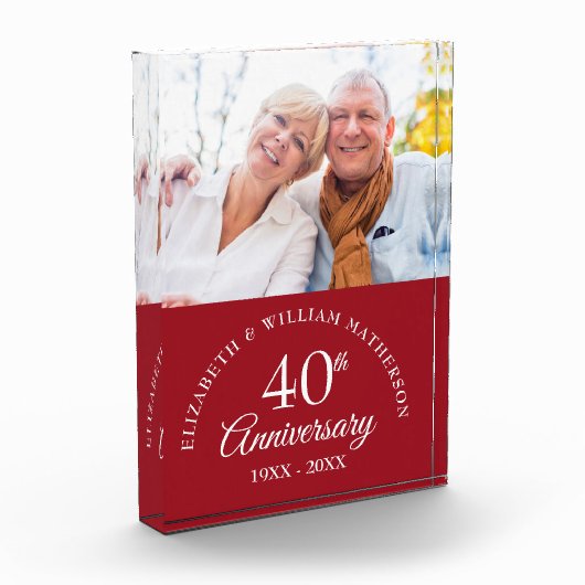 Bloc Photo 40e anniversaire du Mariage de Ruby (Gauche)