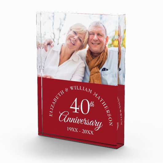 Bloc Photo 40e anniversaire du Mariage de Ruby (Droite)