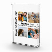 Bloc Photo 4 Collage photo Meilleure maman jamais (Droite)