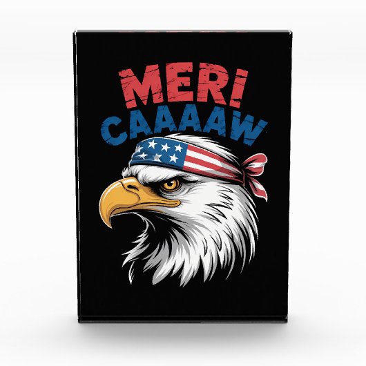 Bloc Photo 4 juillet Aigle Liberté Patriotique (Devant)