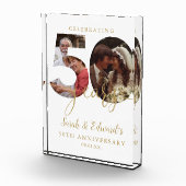 Bloc Photo 50e anniversaire de mariage Or 2  (Droite)