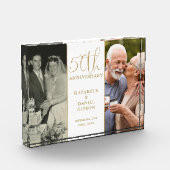 Bloc Photo 50e anniversaire du Mariage d'or 2 (Gauche)