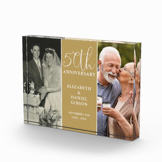 Bloc Photo 50e anniversaire du Mariage d'or 2 (Droite)