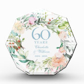 Bloc Photo 60e anniversaire Pays Roses Floral (Devant)