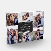 Bloc Photo 6 noir du collage | de photo (Gauche)