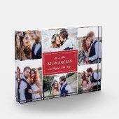 Bloc Photo 6 rouge du collage | de photo (Gauche)