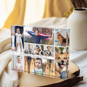 Bloc Photo 9 Pic Collage Aimez-vous Maman Noms d'enfants