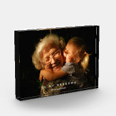 Bloc Photo À ma grand-mère personnalisée (Gauche)