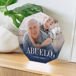 Bloc Photo Abuelo Grandpa Année Créée